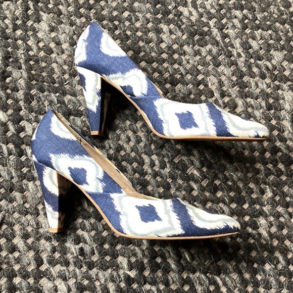 Seychelles Linen Heels - Picture 1 of 6